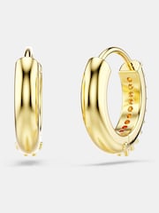 Swarovski Gold Matrix Hoop Earrings - Image 5 of 7