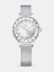 Swarovski Slate Grey Octea Nova Watch, Swiss Made, Metal bracelet, Silver tone, Stainless steel - Image 1 of 7