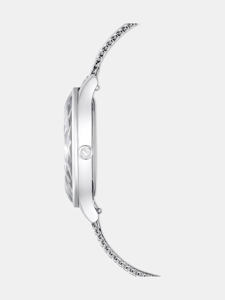 Swarovski Slate Grey Octea Nova Watch, Swiss Made, Metal bracelet, Silver tone, Stainless steel - Image 7 of 7