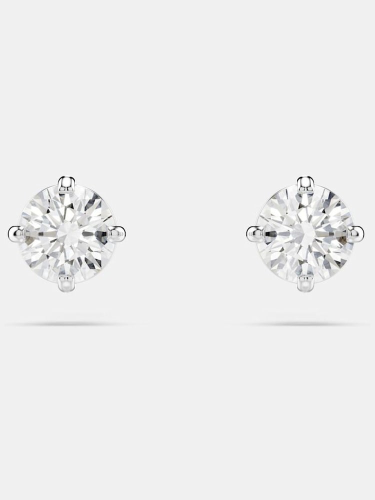 Swarovski White Attract Stud Earrings - Image 1 of 8