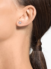Swarovski White Attract Stud Earrings - Image 2 of 8