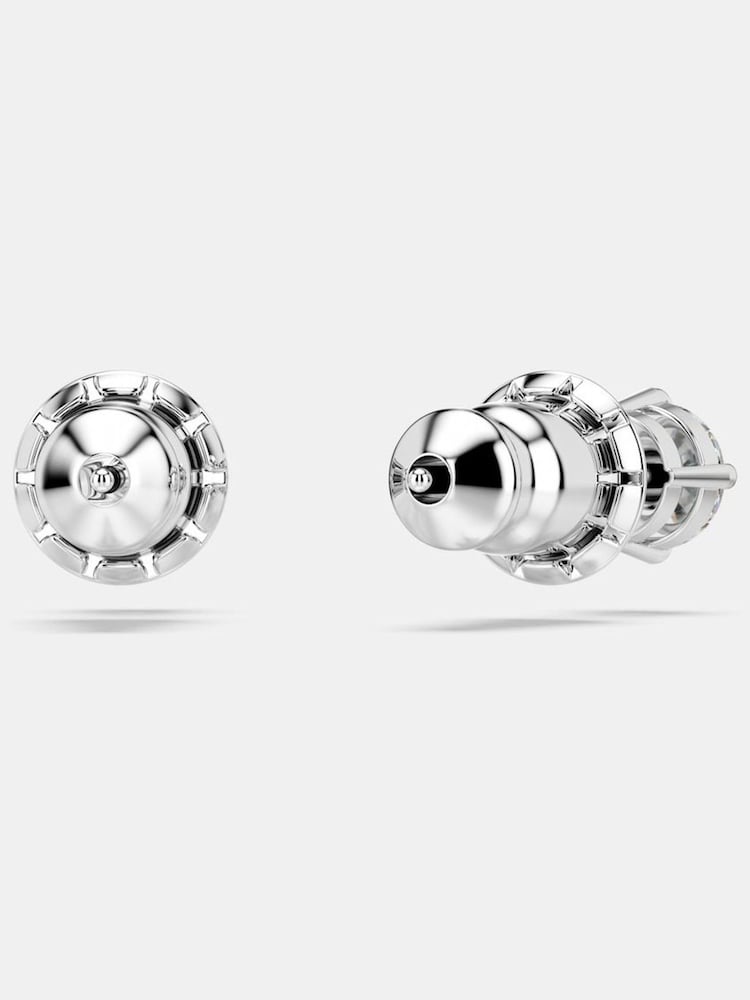 Swarovski White Attract Stud Earrings - Image 8 of 8