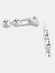 Swarovski Silver Tone Rhodium Plated Round Cut Una Bracelet - Image 2 of 4