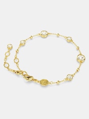 Swarovski Gold Stone Plated Round Cut Imber Bracelet - Image 2 of 5