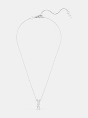 Swarovski White Hyperbola Pendant, Mixed Cuts, Twist, White, Rhodium Plated - Image 5 of 5