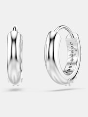 Swarovski White Matrix Hoop Earrings - Image 5 of 6