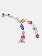 Swarovski Pink Gema Bracelet, Mixed Cuts, Multicolored, Rhodium Plated - Image 3 of 5
