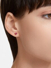 Swarovski Red Stilla Stud Earrings - Image 2 of 9