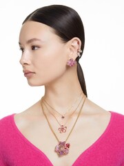 Swarovski Red Stilla Stud Earrings - Image 5 of 9