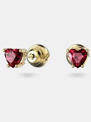 Swarovski Red Stilla Stud Earrings - Image 8 of 9