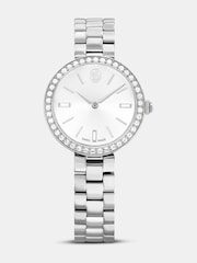 Swarovski Slate Grey Certa Watch, Swiss Made, Metal Bracelet, Silver Tone, Stainless Steel - Image 1 of 5