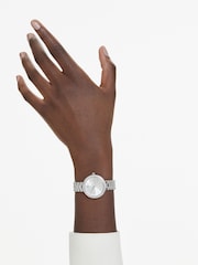 Swarovski Slate Grey Certa Watch, Swiss Made, Metal Bracelet, Silver Tone, Stainless Steel - Image 5 of 5