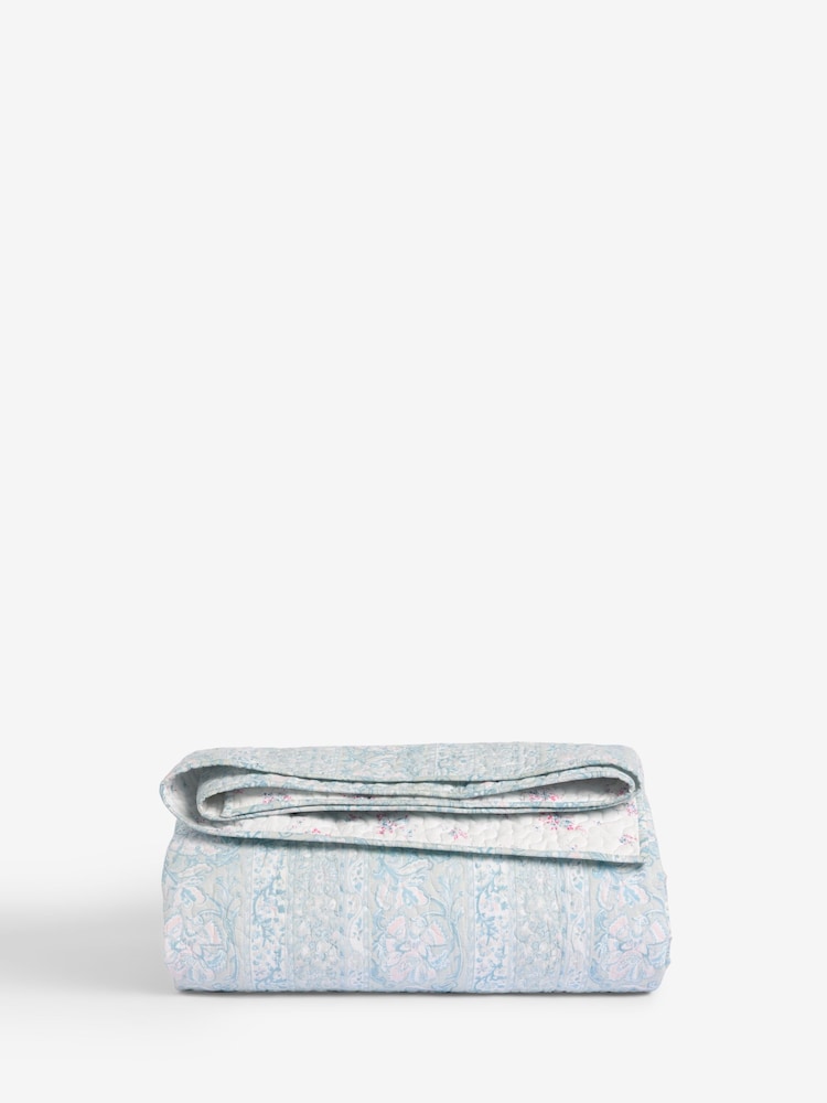 Shabby Chic by Rachel Ashwell® Powder Blue Bedouin Rosabelle Bedspread - Image 3 of 3