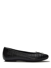 FitFlop Delicato Crocodile Ballerinas - Bilde 2 av 5