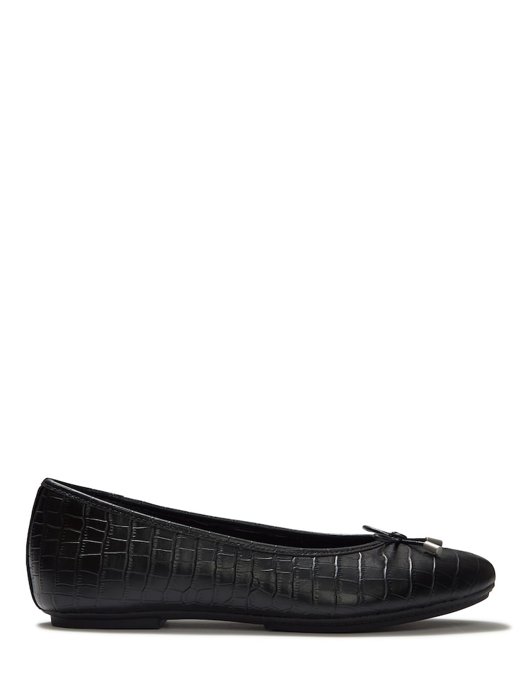 FitFlop Delicato Crocodile Ballerinas - Bilde 2 av 5 FitFlop Delicato Crocodile Ballerinas - Bilde 2 av 5