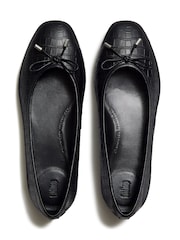 FitFlop Delicato Crocodile Ballerinas - Bilde 3 av 5