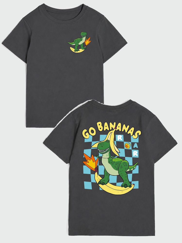 Rags & Rascals Grey Disney Toy Story Go Bananas T-Shirt - Image 1 of 4