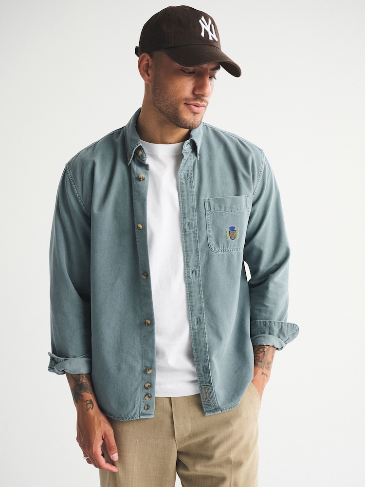 Abercrombie & Fitch Archive Oversize Shirt - Imaginea 1 din 7