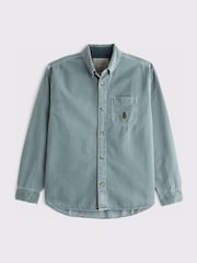 Abercrombie & Fitch Archive Oversize Shirt - Imaginea 6 din 7