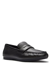 FitFlop Black Delicato Leather Loafers - Image 2 of 4