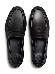 FitFlop Black Delicato Leather Loafers - Image 3 of 4