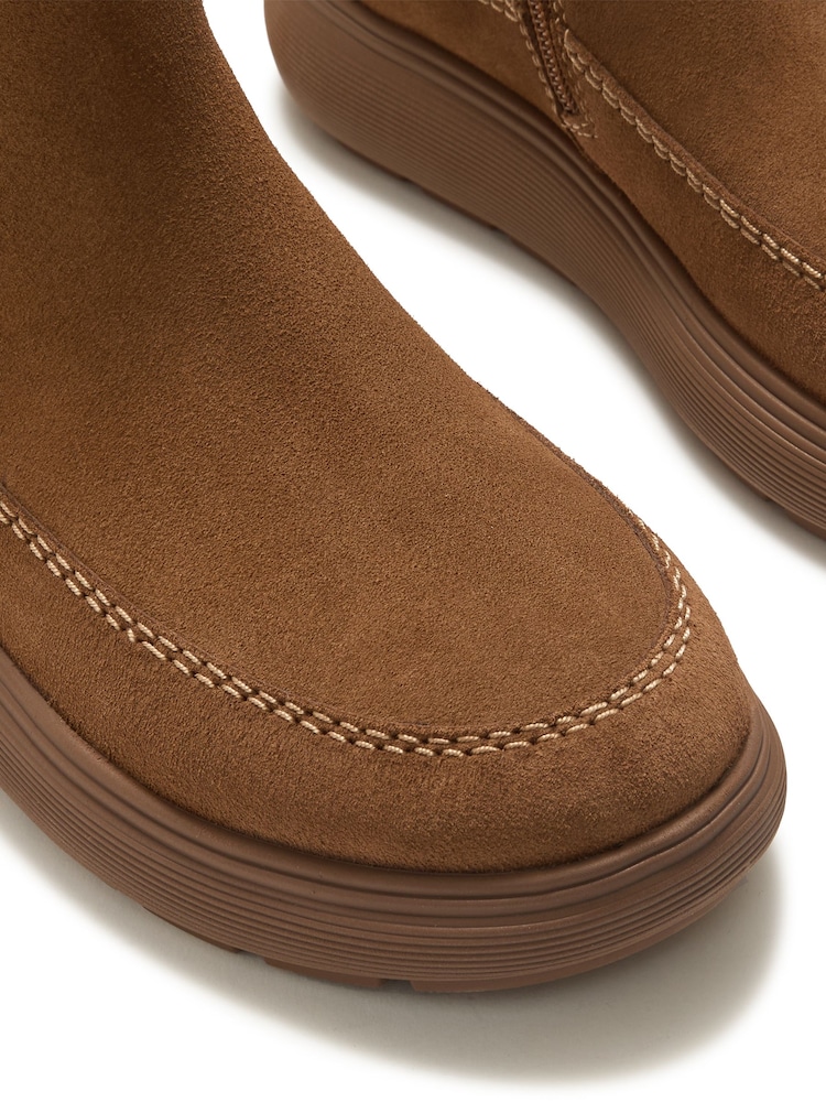 FitFlop Iq-Comff Suede Relaxed Boots - Bild 5 av 5