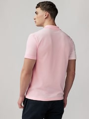 Lacoste Regular Fit Cotton Blend Ottoman Polo Shirt - Image 2 of 4