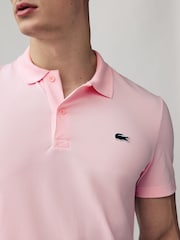 Lacoste Regular Fit Cotton Blend Ottoman Polo Shirt - Image 3 of 4