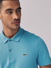 Lacoste Regular Fit Cotton Blend Ottoman Polo Shirt - Image 3 of 4