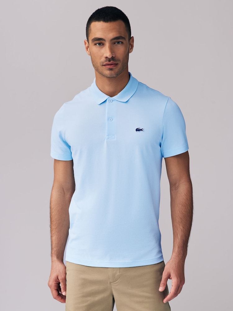 Lacoste Regular Fit Cotton Blend Ottoman Polo Shirt - Image 1 of 5
