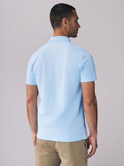 Lacoste Regular Fit Cotton Blend Ottoman Polo Shirt - Image 2 of 5