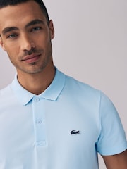 Lacoste Regular Fit Cotton Blend Ottoman Polo Shirt - Image 3 of 5