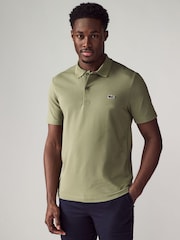 Lacoste Regular Fit Cotton Blend Ottoman Polo Shirt - Image 1 of 1