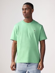 Hellgrün - Lacoste Jersey-T-Shirt mit lockerer Passform aus 100 % Baumwolle - Bild 1 von 4