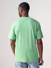 Hellgrün - Lacoste Jersey-T-Shirt mit lockerer Passform aus 100 % Baumwolle - Bild 2 von 4