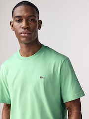 Hellgrün - Lacoste Jersey-T-Shirt mit lockerer Passform aus 100 % Baumwolle - Bild 3 von 4
