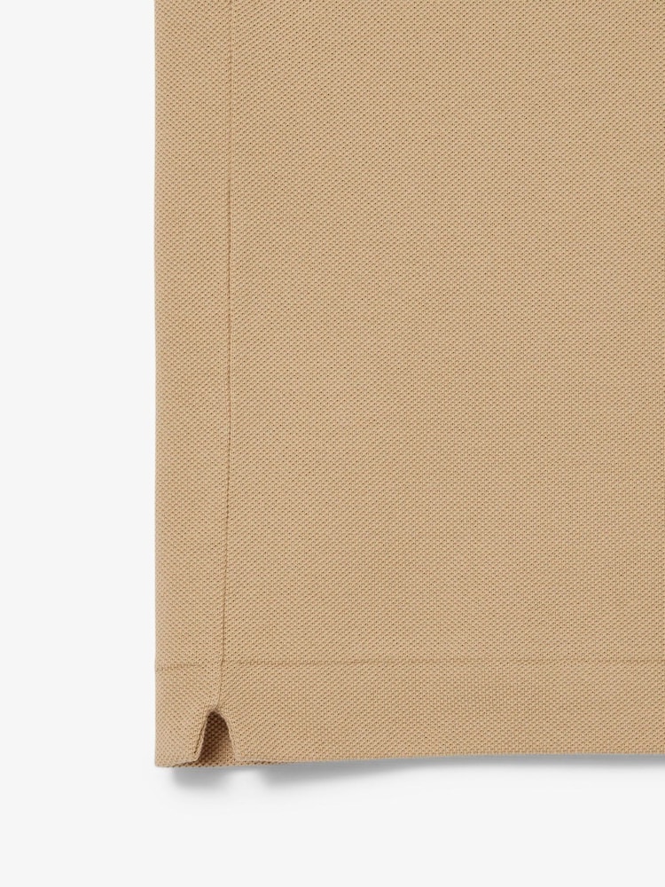 Lacoste Beige Petite Original L.12.12 Piqué Cotton Polo Shirt - Image 12 of 12 Lacoste Beige Petite Original L.12.12 Piqué Cotton Polo Shirt - Image 12 of 12