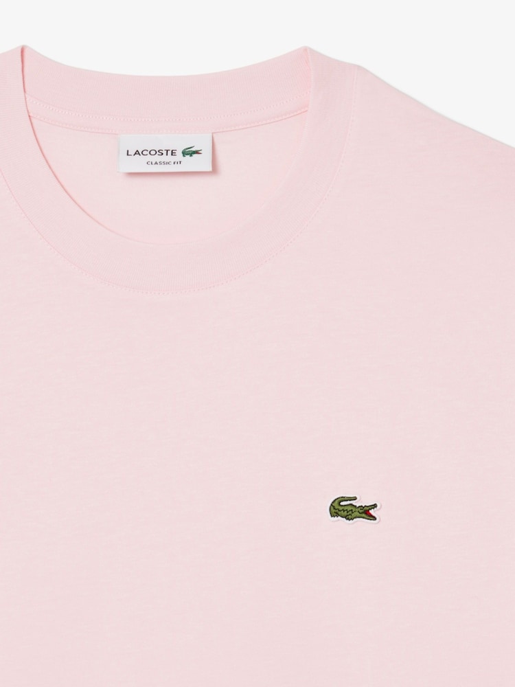 Lacoste Relaxed Fit Jersey 100% Cotton T-Shirt - Image 5 of 5