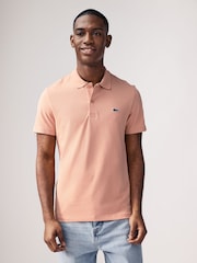 Lacoste Regular Fit Cotton Blend Ottoman Polo Shirt - Image 1 of 4
