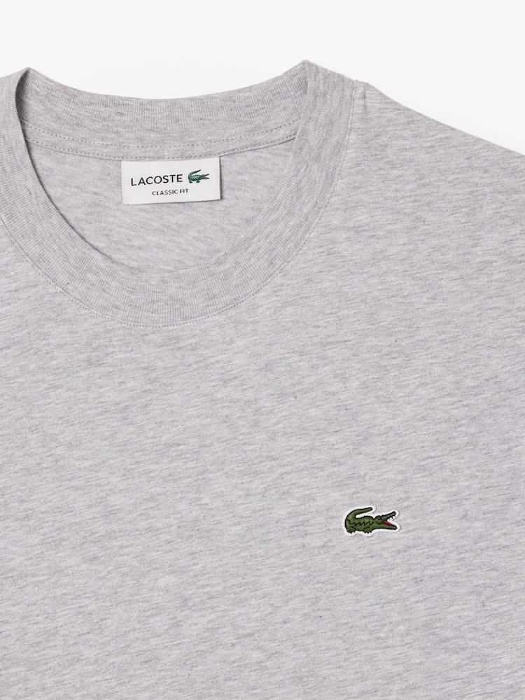Grau - Lacoste – Jersey-T-Shirt mit lockerer Passform aus Baumwolle - Bild 14 von 14
