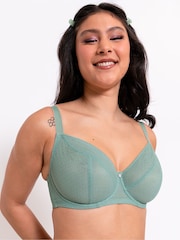 Curvy Kate Green Happy Boobs Balcony Bra - Image 2 of 7