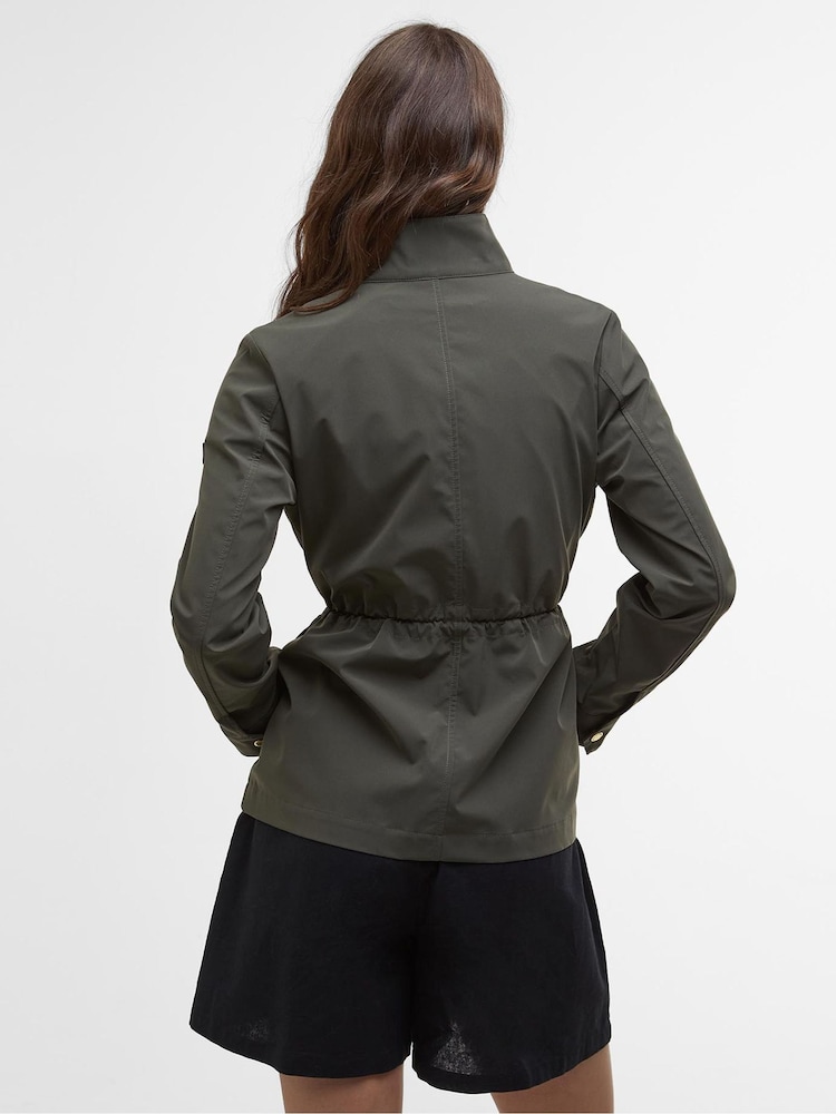 Barbour® International Green Brea Showerproof Jacket - Image 2 of 5
