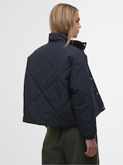 Barbour® International Zola Quilt Black Jacket - Image 2 of 5