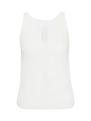 Barbour® International Dakota Sleeveless Knitted 100% Cotton Vest Top - Image 5 of 5