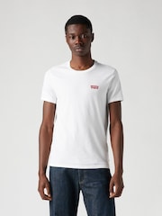 Levi's® White Housemark Logo 100% Cotton T-Shirts 2 Pack - Image 1 of 11