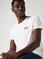 Levi's® White Housemark Logo 100% Cotton T-Shirts 2 Pack - Image 3 of 11