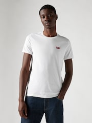 Levi's® White Housemark Logo 100% Cotton T-Shirts 2 Pack - Image 4 of 11