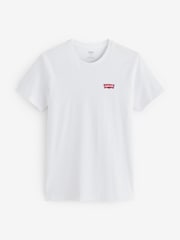 Levi's® White Housemark Logo 100% Cotton T-Shirts 2 Pack - Image 8 of 11