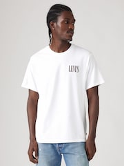 Levi's® White Relaxed Fit Short Sleeve 100% Cotton T-Shirt - Image 1 of 7