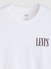 Levi's® White Relaxed Fit Short Sleeve 100% Cotton T-Shirt - Image 6 of 7